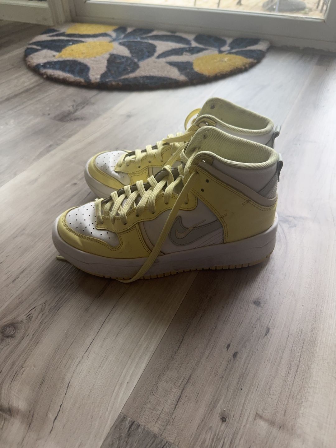 Nike Dunk High Up Lemon Twist Women's Size 8 6