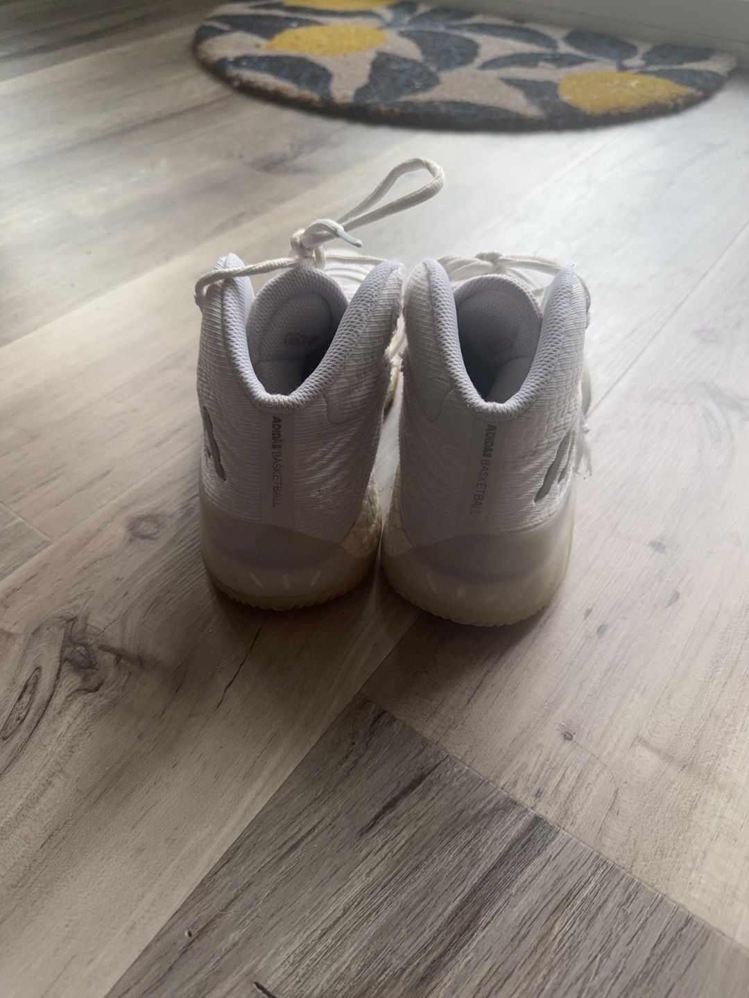 Adidas Crazy Explosive 2017 Basketball Shoes White Size 7 4