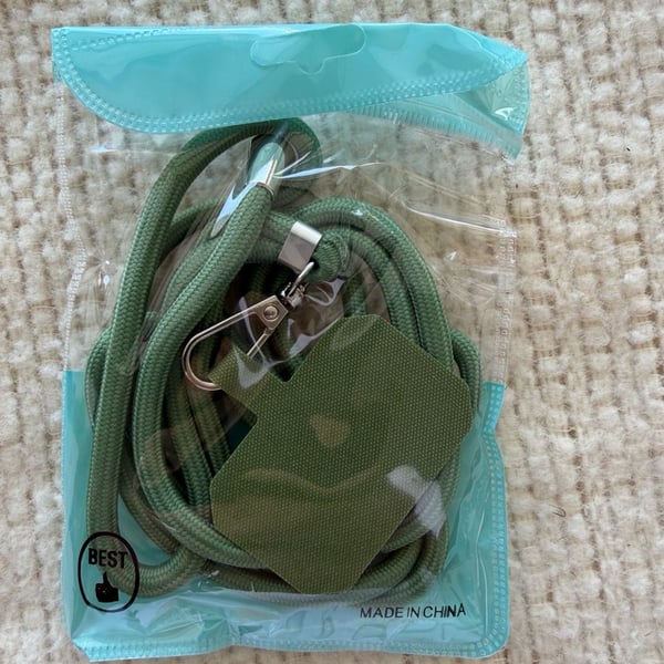 Universal Smartphone Crossbody Lanyard Strap - Green