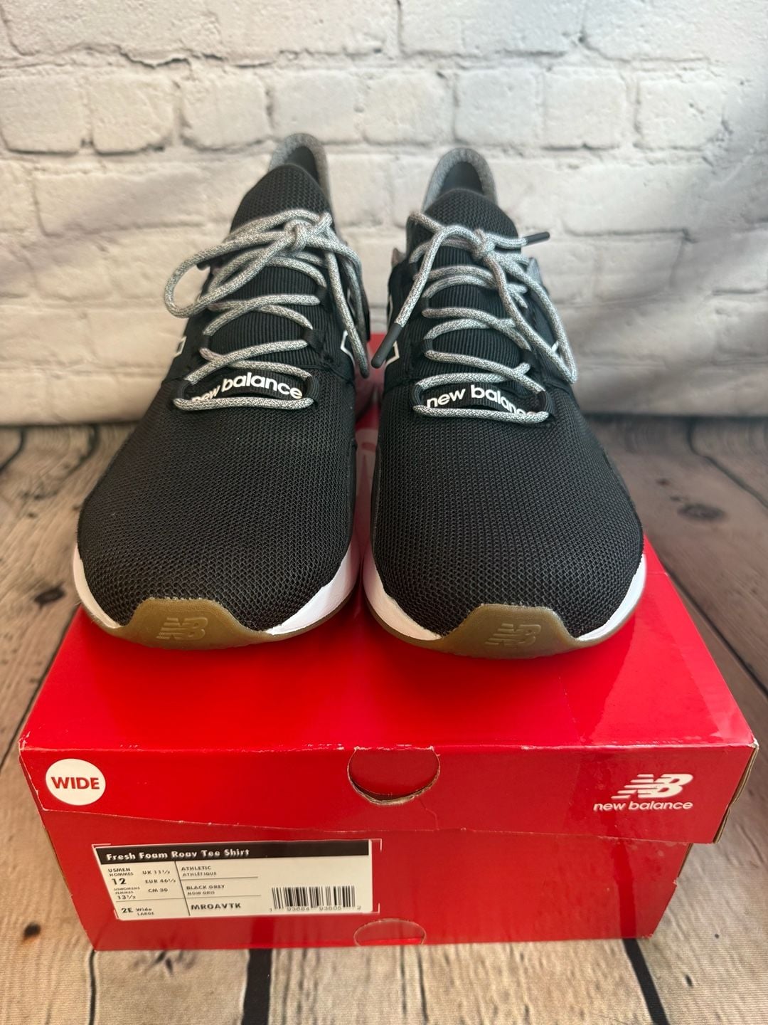 New Balance Fresh Foam Roav Men's Size 12 2E Wide Running Shoes 5