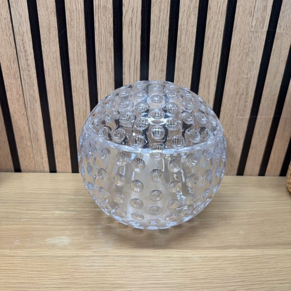 Vintage Mario Luca Giusti Lucite Ice Bucket