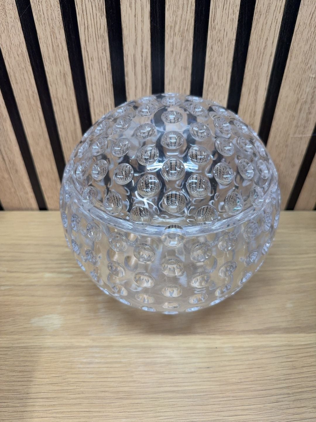 Vintage Mario Luca Giusti Lucite Ice Bucket 2