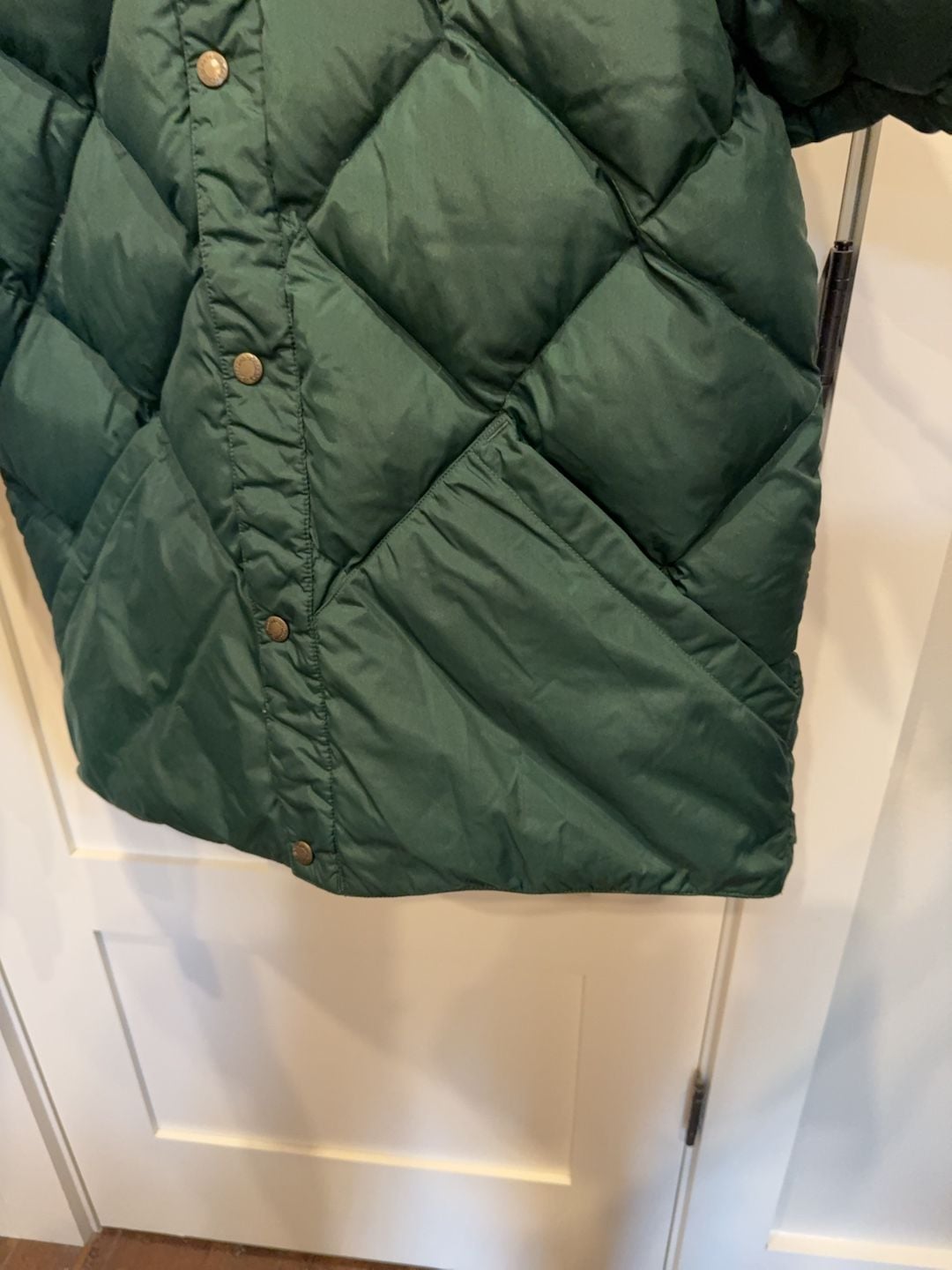 Cabela's Vintage Premier Northern Goose Down Quilted Jacket Size M 6