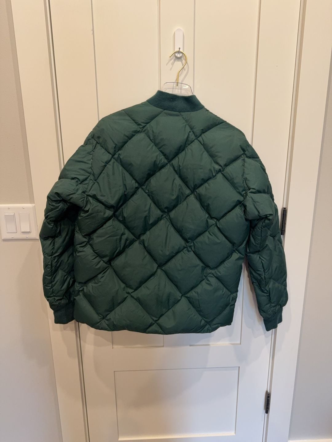 Cabela's Vintage Premier Northern Goose Down Quilted Jacket Size M 13
