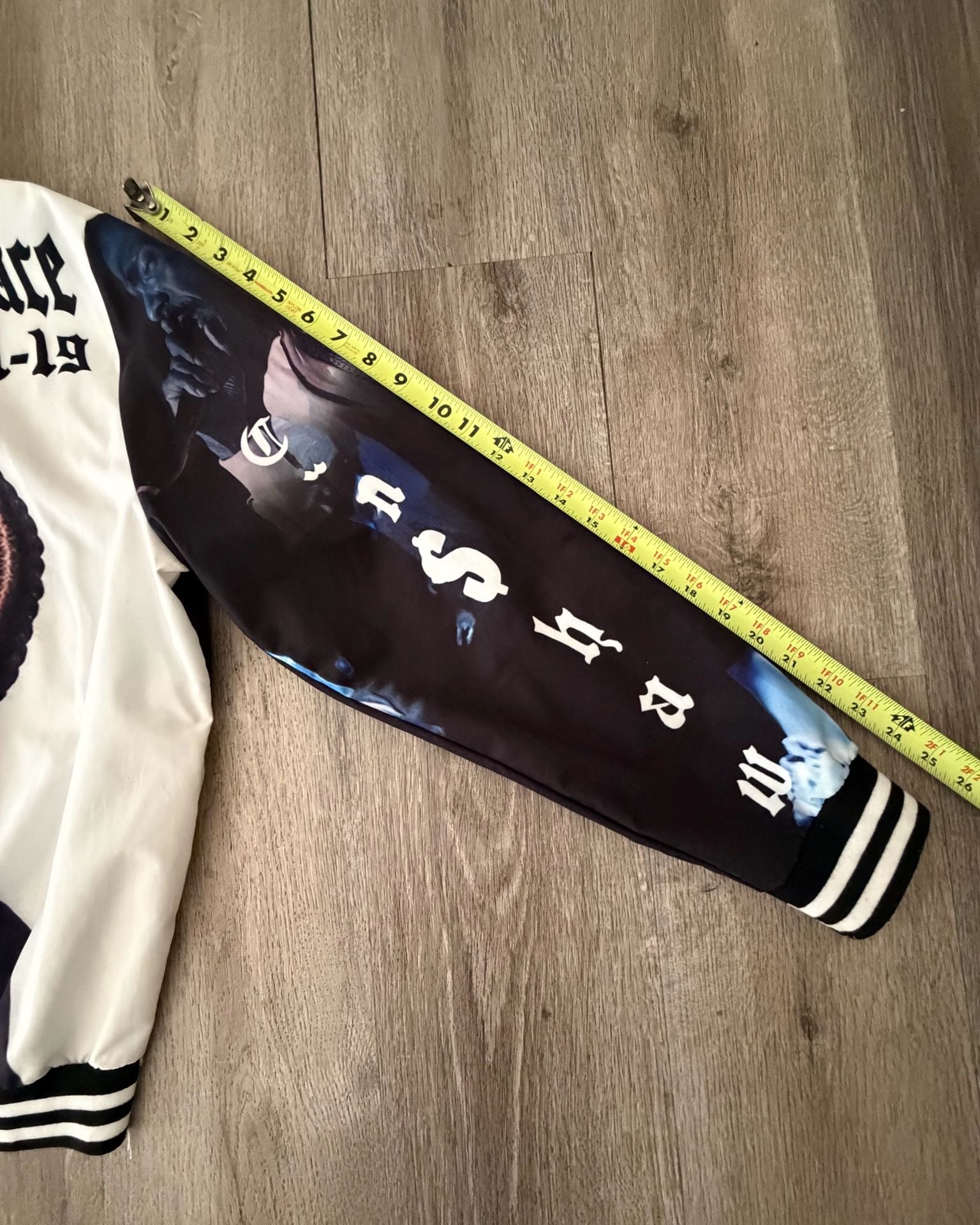 Nipsey Hussle Memorial Graphic Bomber Jacket Size L 9