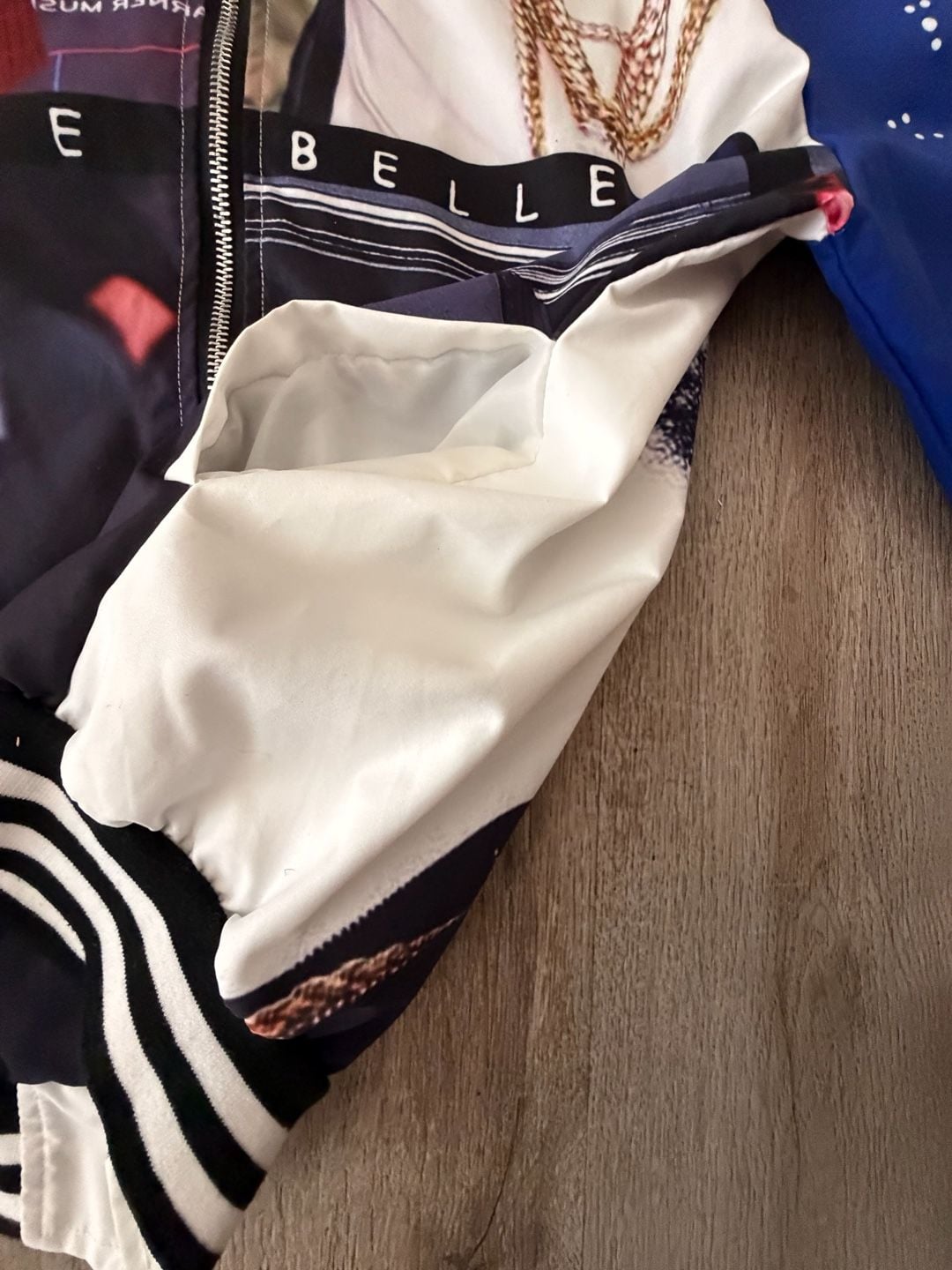 Nipsey Hussle Memorial Graphic Bomber Jacket Size L 12