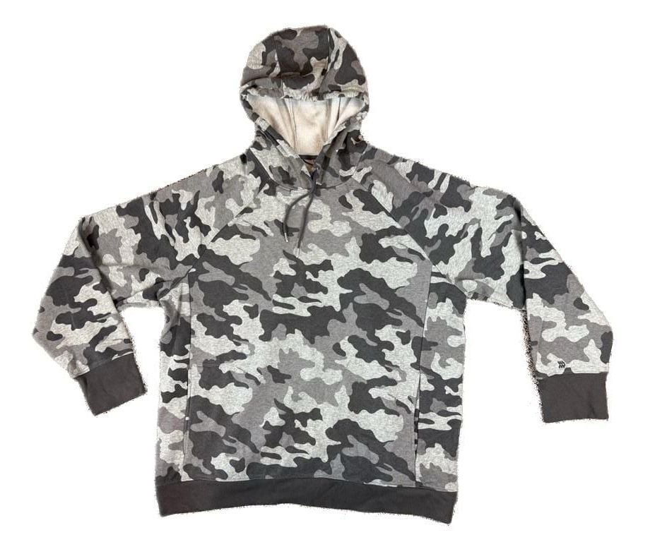All in Motion Men's Gray Camo Pullover Hoodie Size XXL 2