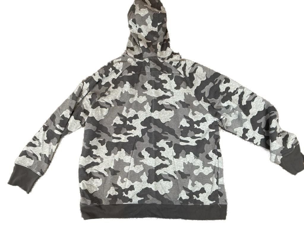 All in Motion Men's Gray Camo Pullover Hoodie Size XXL 3