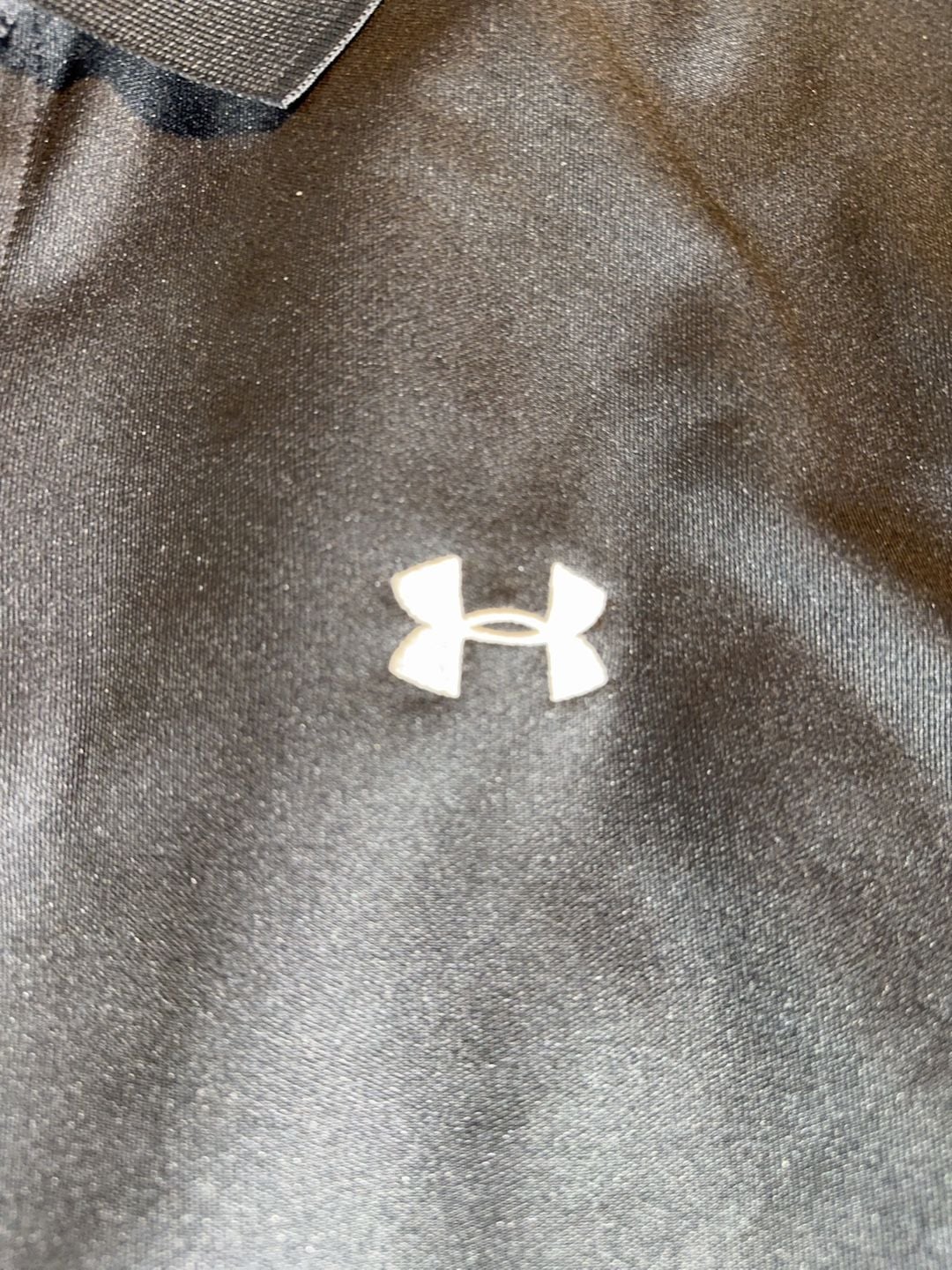 Under Armour HeatGear Loose Polo Shirt Black XL 3