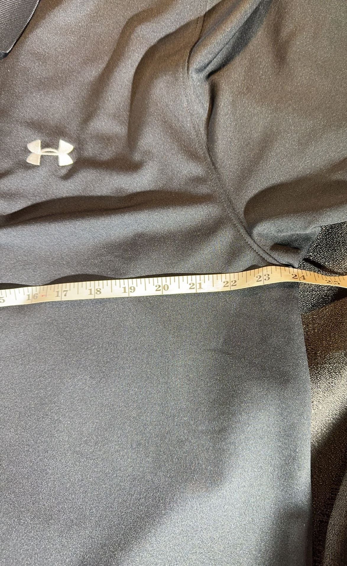 Under Armour HeatGear Loose Polo Shirt Black XL 9