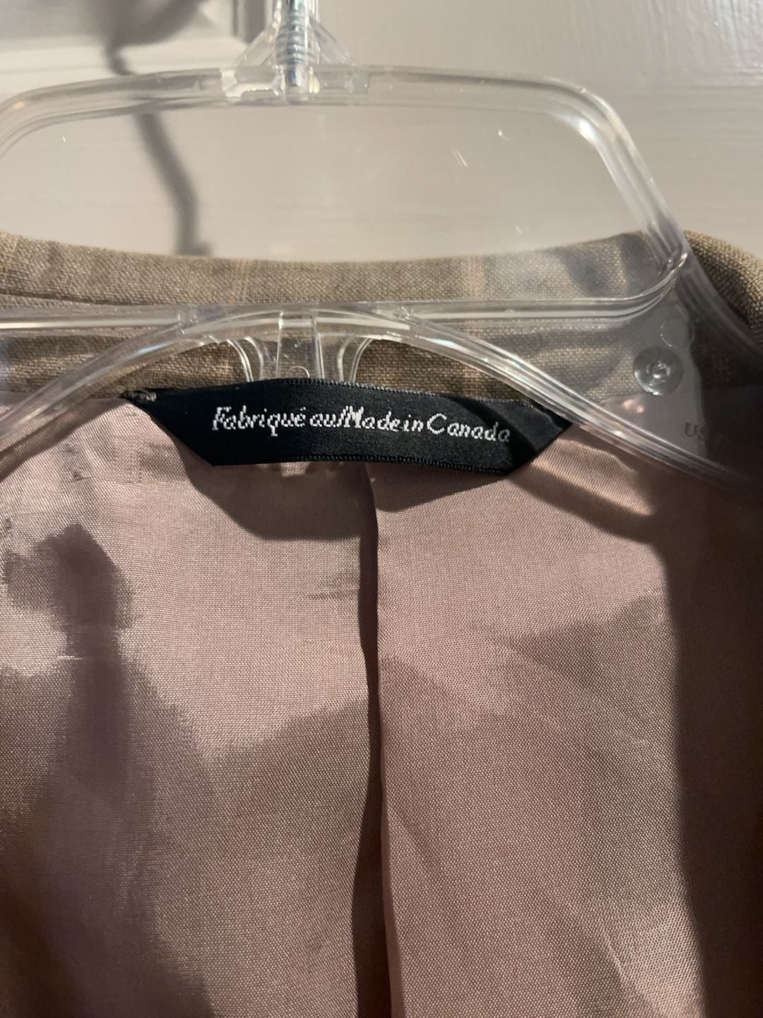 Samuelsohn Tan Windowpane Wool Sport Coat Blazer 4
