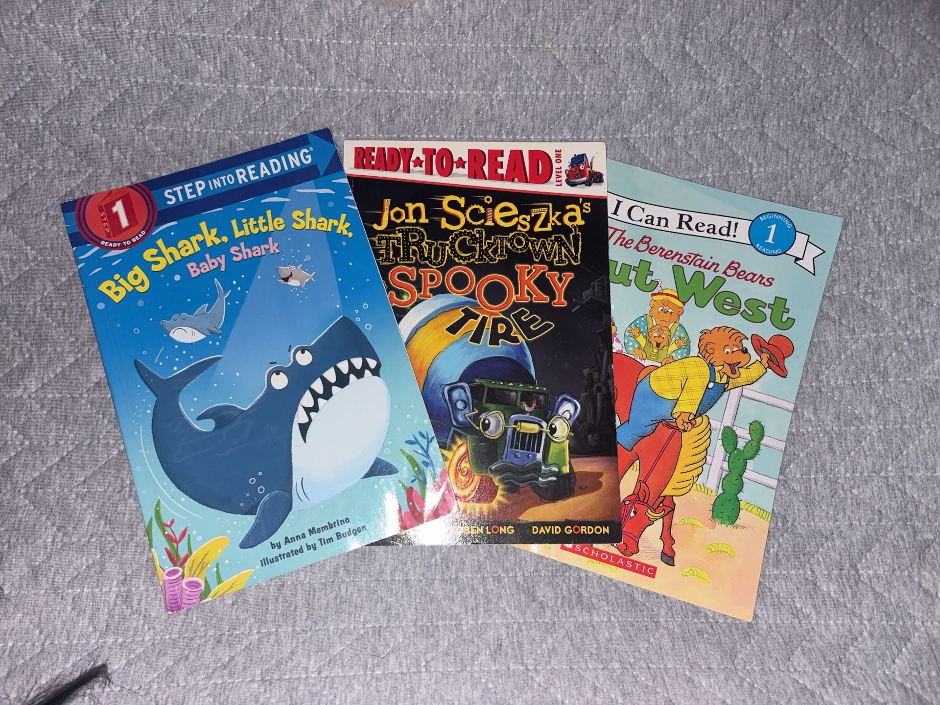 Children Level 1 Early Reader Books Set of 3 1