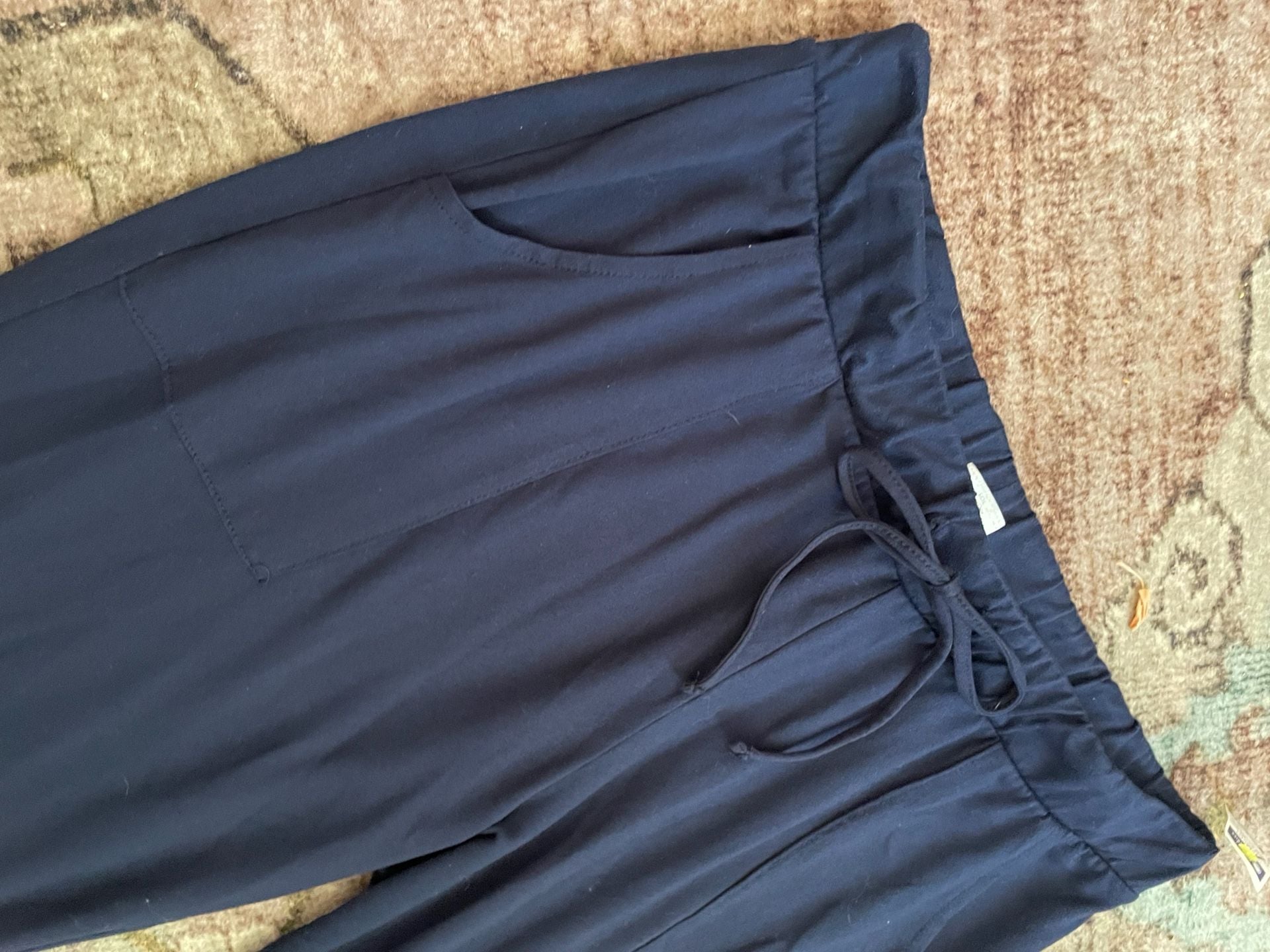 Lucky Brand Navy Blue Drawstring Lounge Pants Size S 3