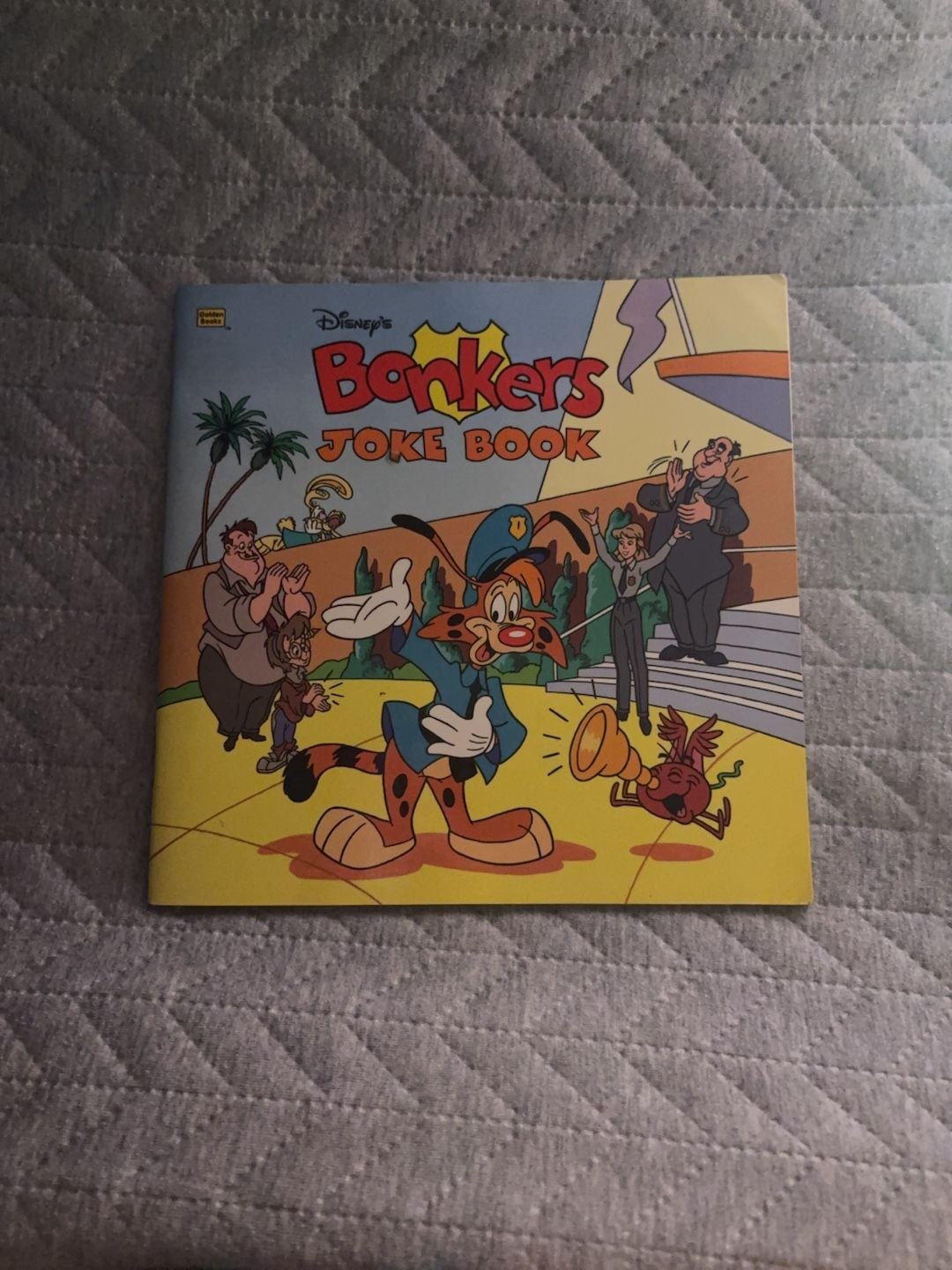 Lot of 2 Children's Books: Disney's Bonkers Joke Book and Landoll's A-B-C's of Lunch 2