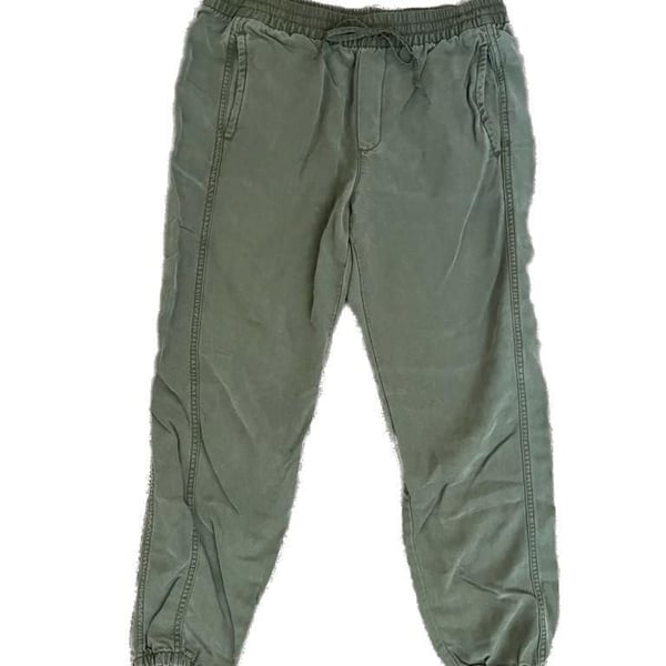 Gap Olive Green Lyocell Jogger Pants Size 6