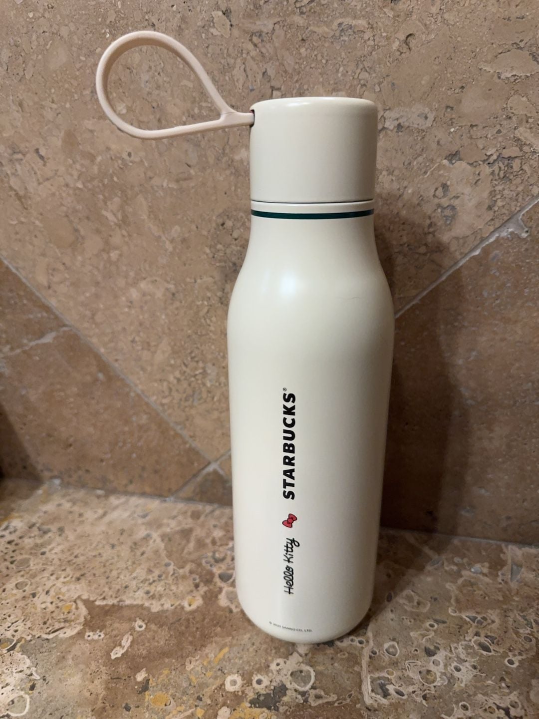 Starbucks x Hello Kitty Together in Fun Forever Cream Stainless Steel Bottle 5