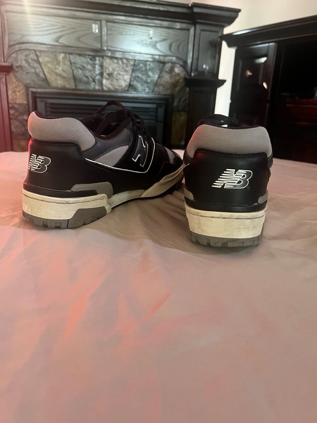 New Balance 550 Black Grey Sneakers 4