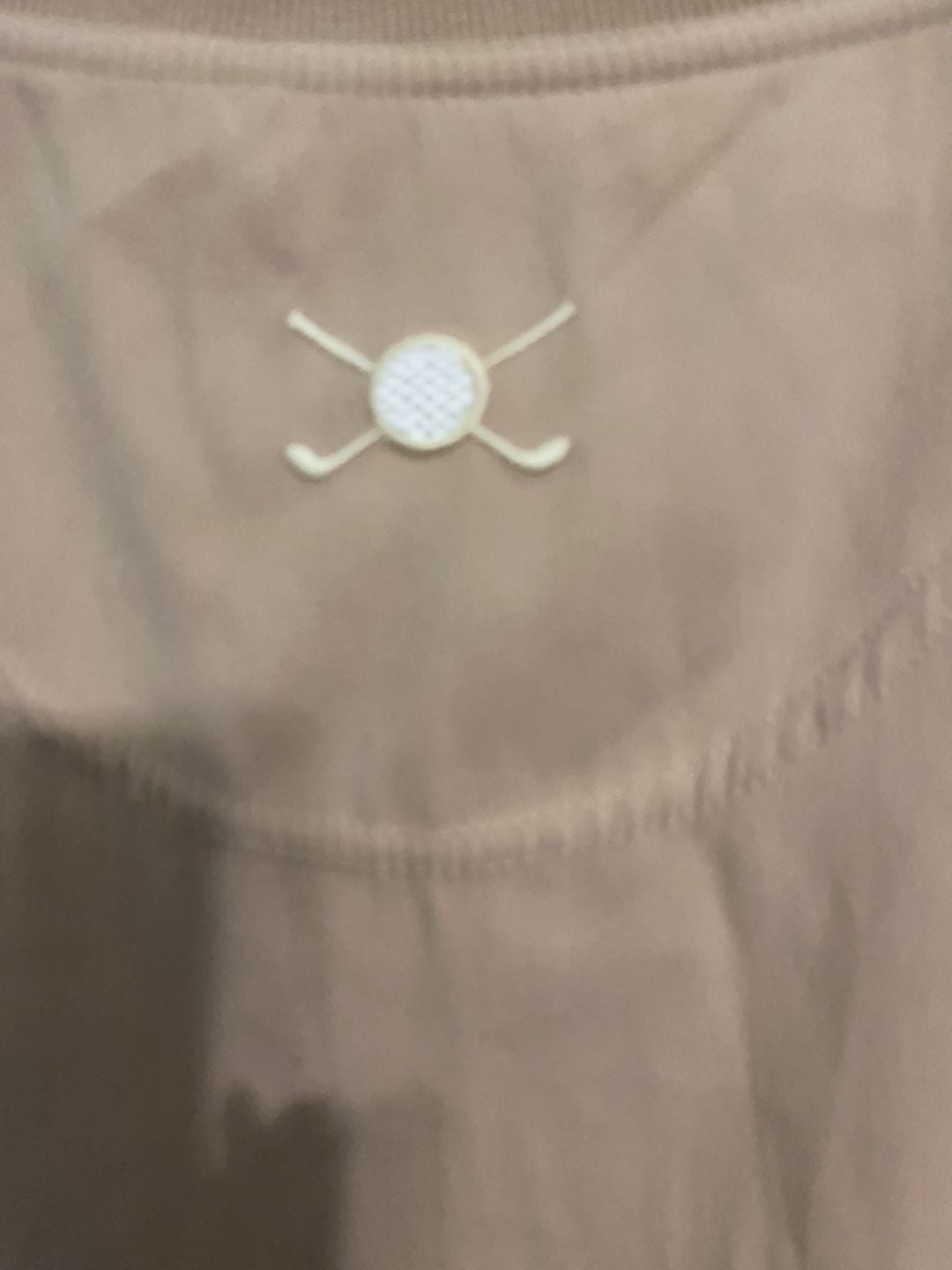 Hunt Club Vintage Tan Golf Pullover Windbreaker Size XL 4