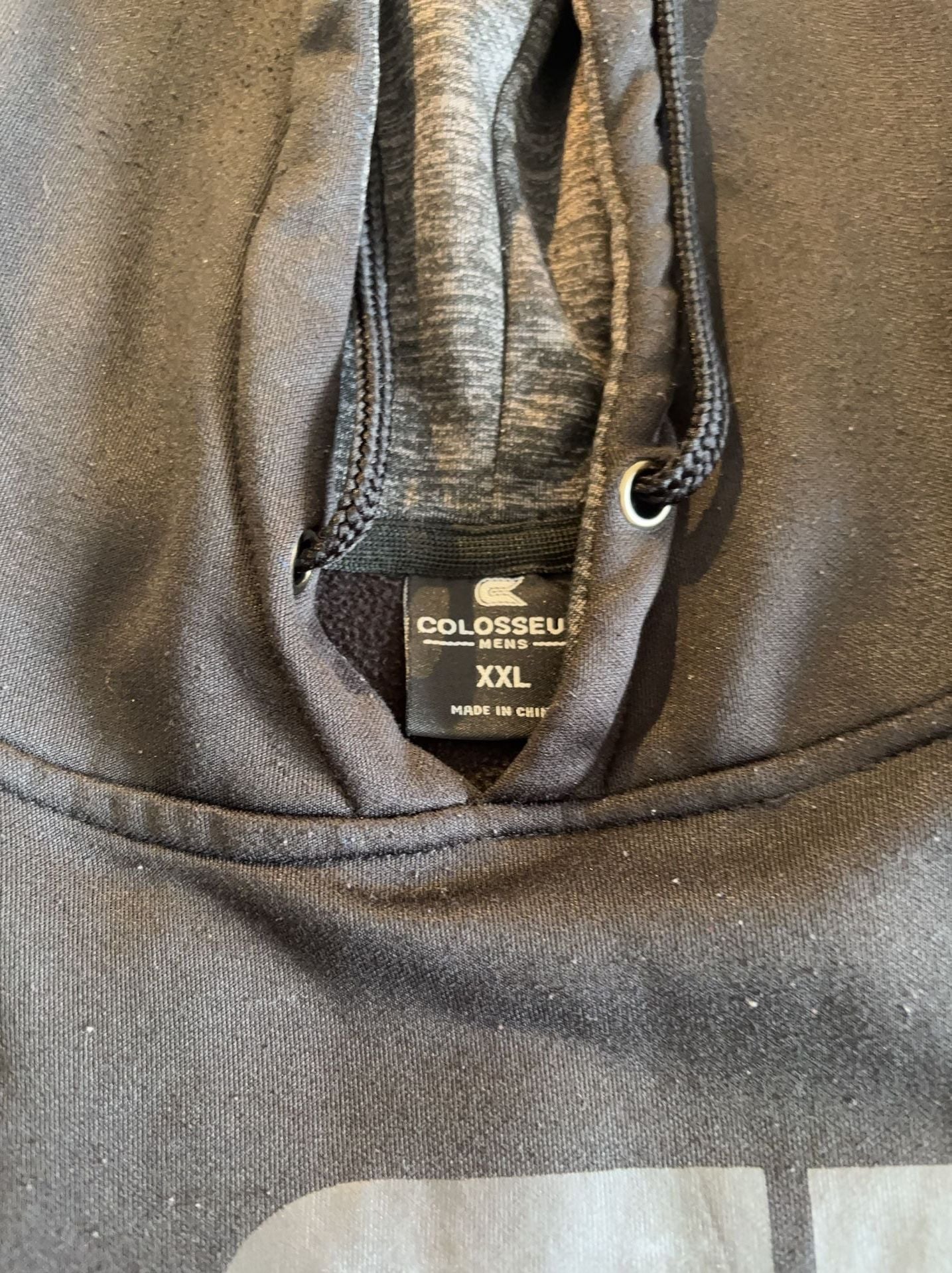 Colosseum LSU Tigers Mens XXL Hoodie Sweatshirt Black Gray 4