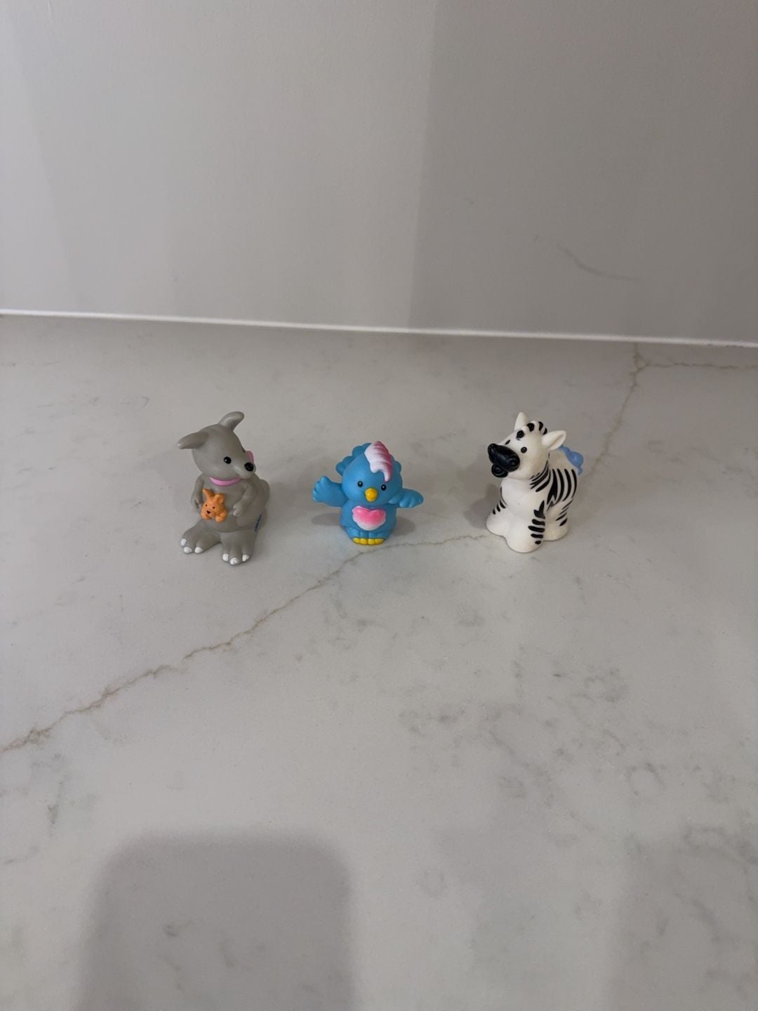 Vtg. Fisher Price Little People Zoo Animals set of 3 1