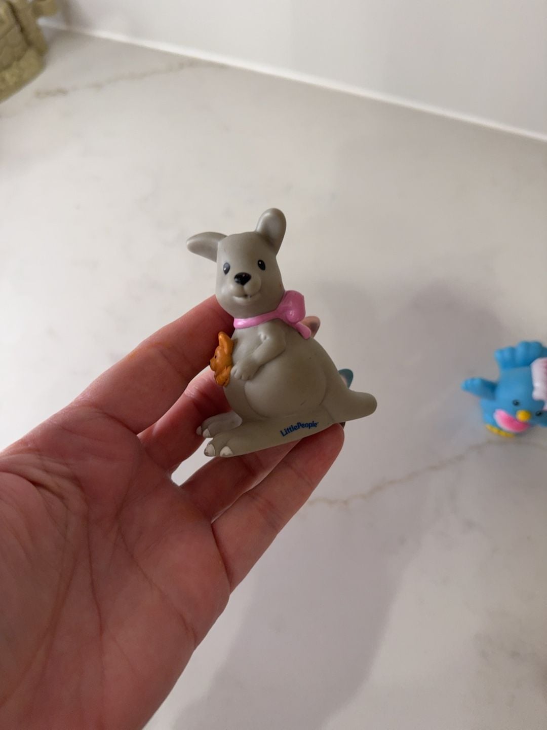 Vtg. Fisher Price Little People Zoo Animals set of 3 3