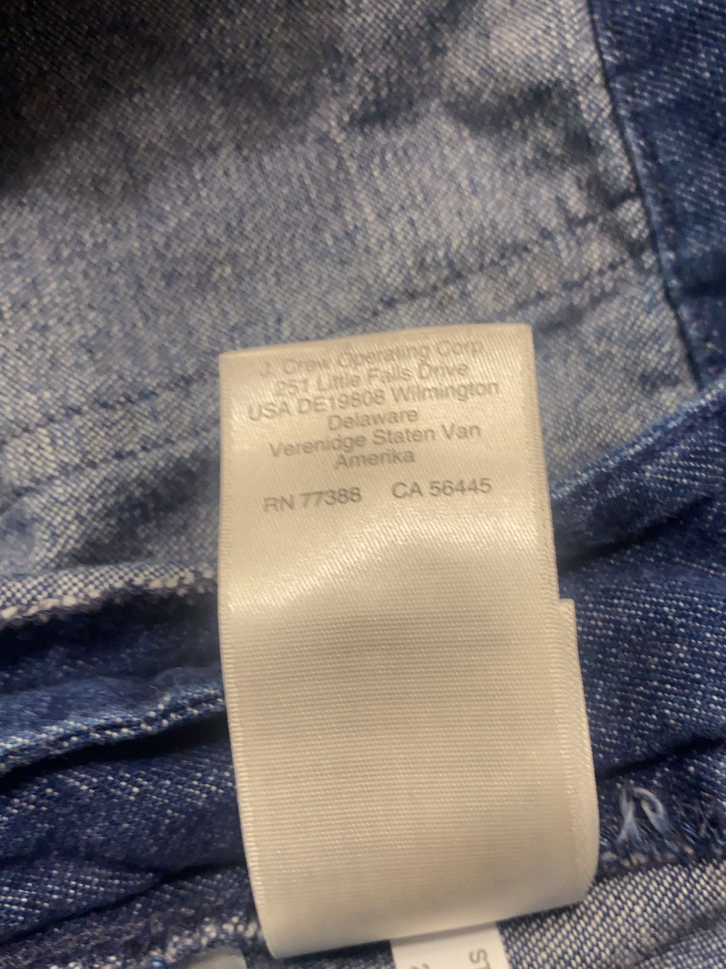 J.Crew Womens Size M Tie-Waist Denim Camp Pant Pine Wash Blue Straight Leg Jeans 8