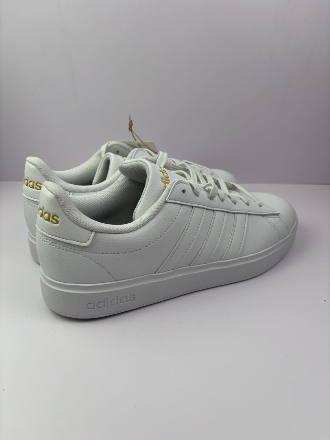 Adidas Grand Court 2.0 White Sneakers Size 9.5 4