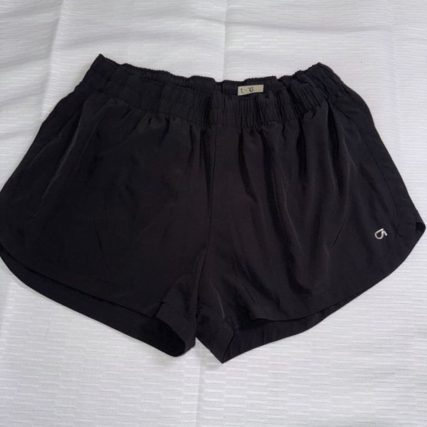 GapFit Black Athletic Running Shorts Size Large