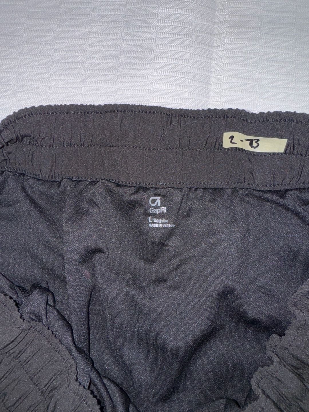GapFit Black Athletic Running Shorts Size Large 3
