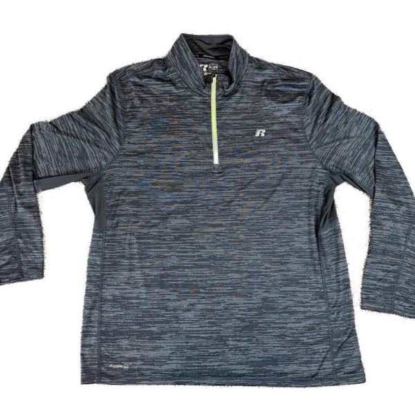 Russell Dri-Power 360 Men's Quarter-Zip Training Pullover Size XL