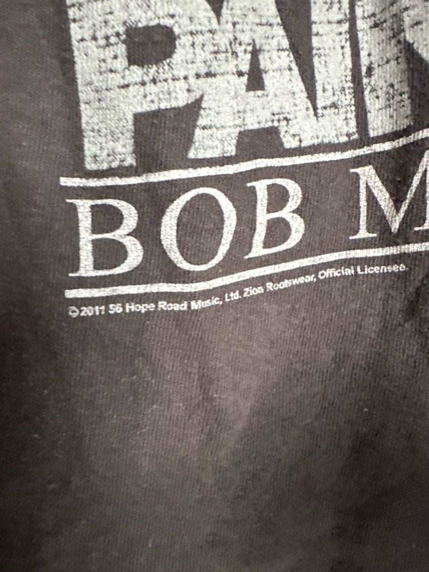 Zion Rootswear Bob Marley One Good Thing About Music T-Shirt Size XL 2