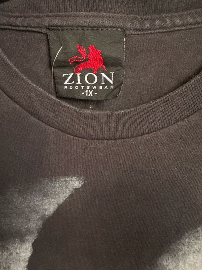 Zion Rootswear Bob Marley One Good Thing About Music T-Shirt Size XL 3