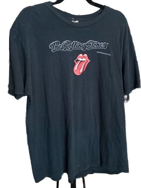 Vintage 2005 The Rolling Stones Tongue Logo Graphic T-Shirt 2