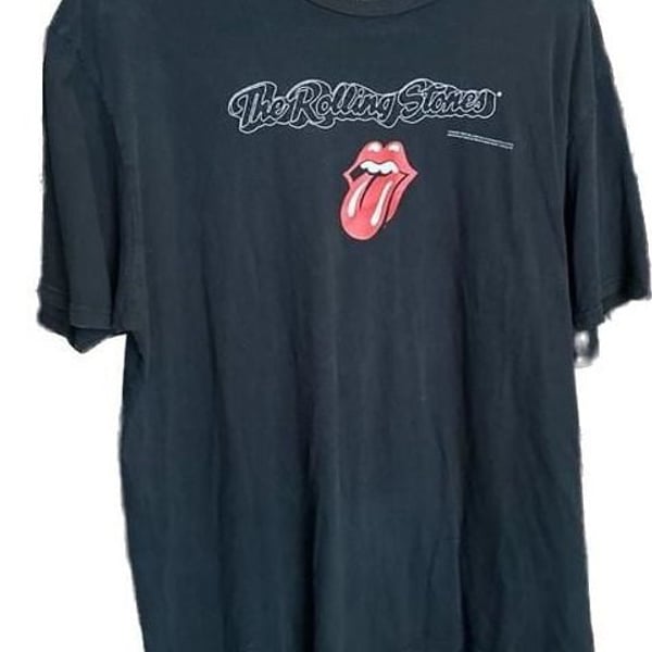 Vintage 2005 The Rolling Stones Tongue Logo Graphic T-Shirt