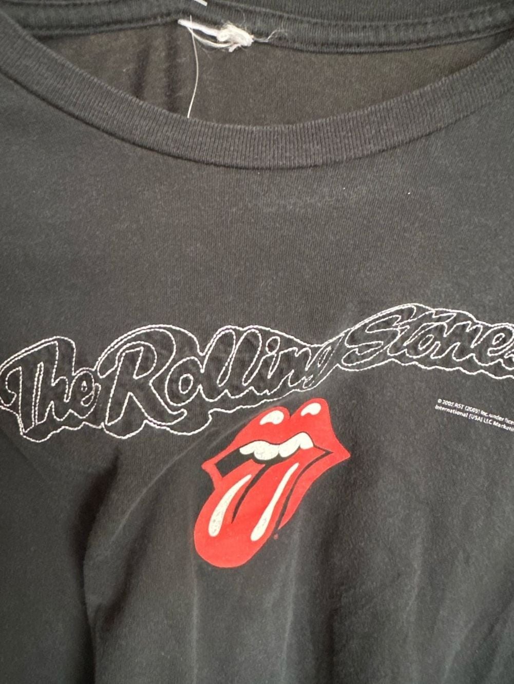 Vintage 2005 The Rolling Stones Tongue Logo Graphic T-Shirt 4