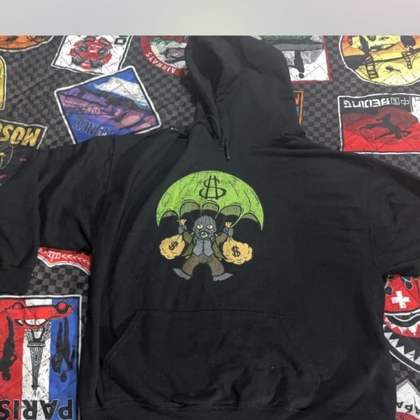 Get To The Money By Any Means Necessary Graphic Hoodie