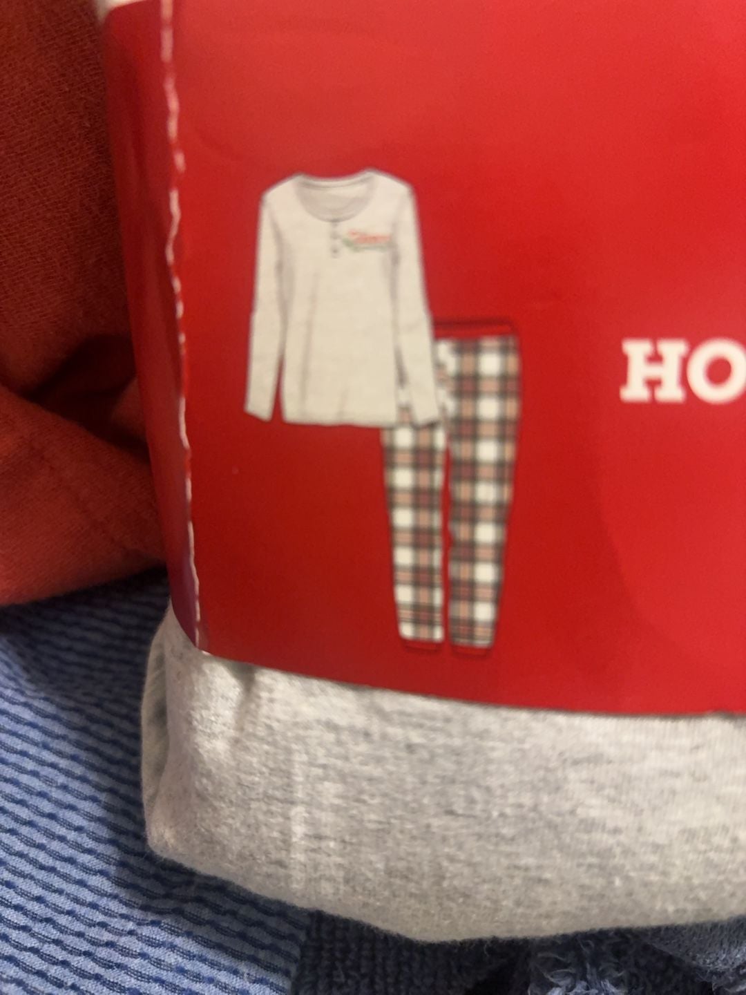 Holiday Style Ladies 2-Piece Christmas Pajama Set Size L 2