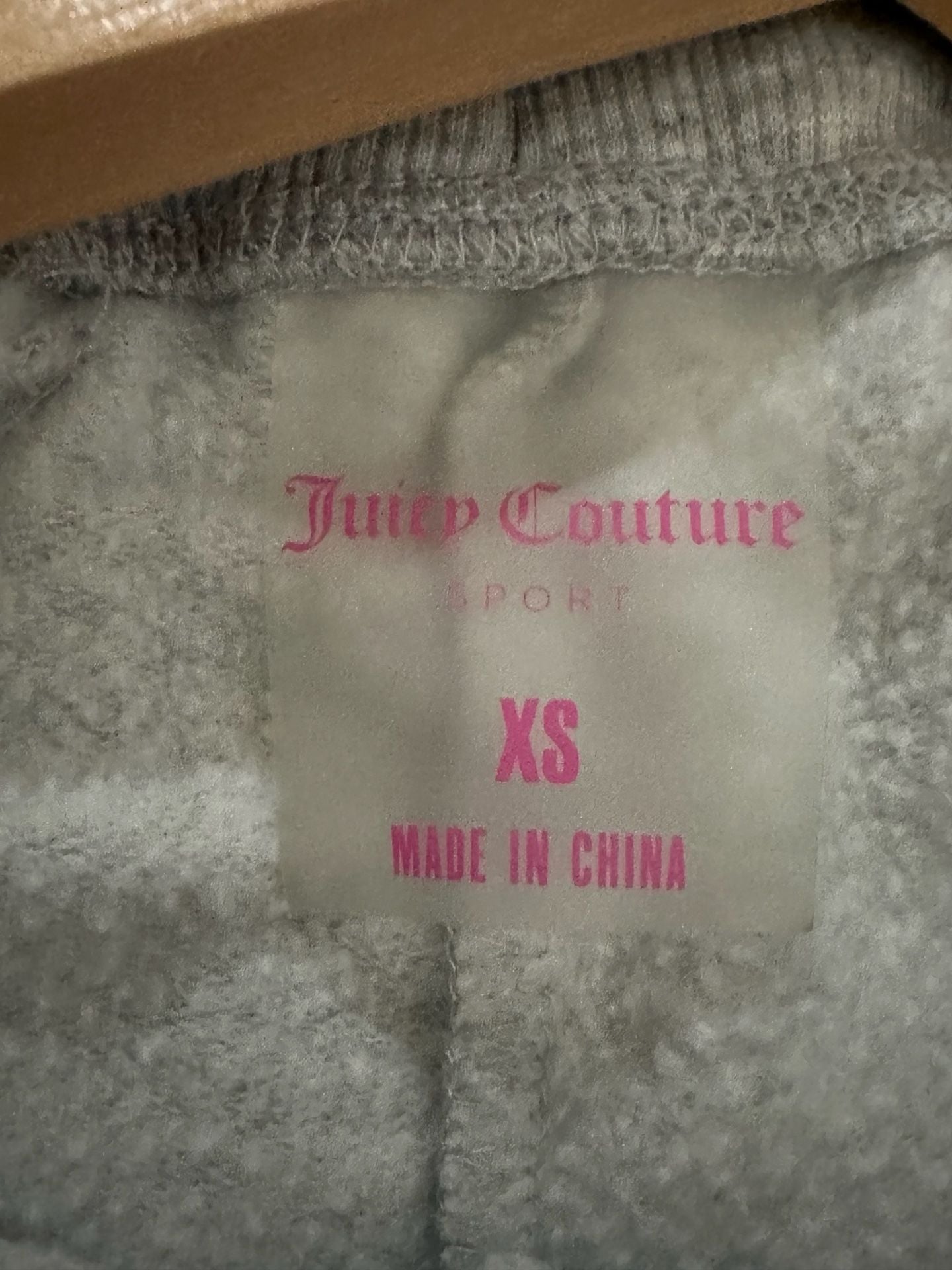 Juicy Couture Sport Grey Jogger Sweatpants Size XS 5