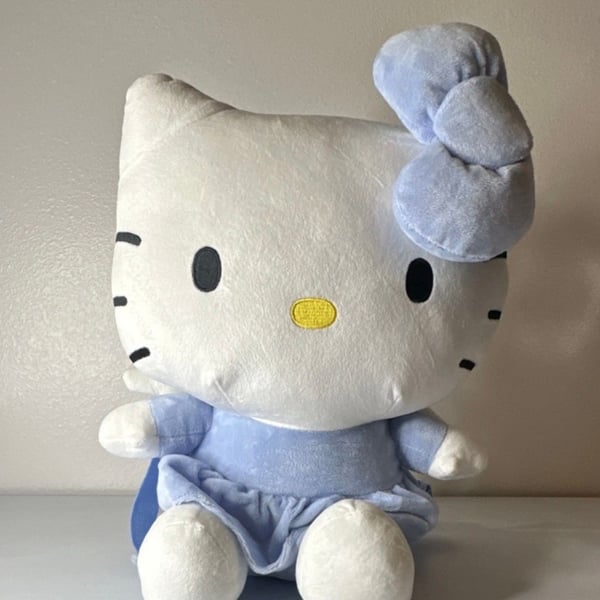 Hello Kitty and Friends Plush Backpack Angel Blue