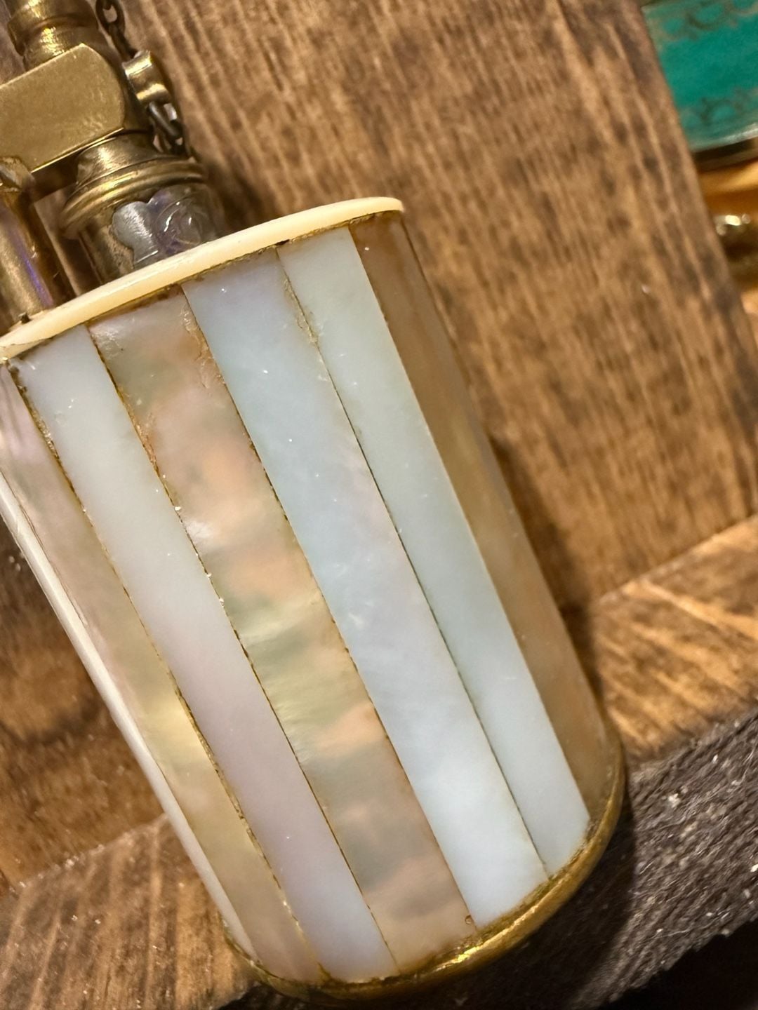 Vintage Tiffany & Co. Mother of Pearl Table Lighter, Mint Condition 5