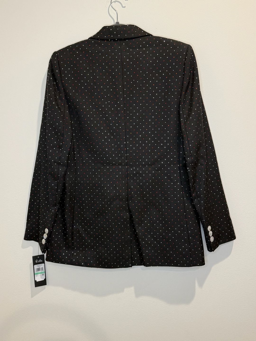 Karl Lagerfeld Paris Rhinestone Embellished Blazer Size 8 7