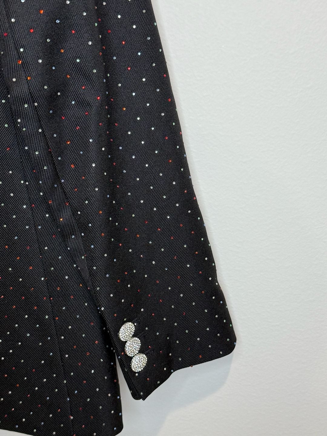Karl Lagerfeld Paris Rhinestone Embellished Blazer Size 8 8