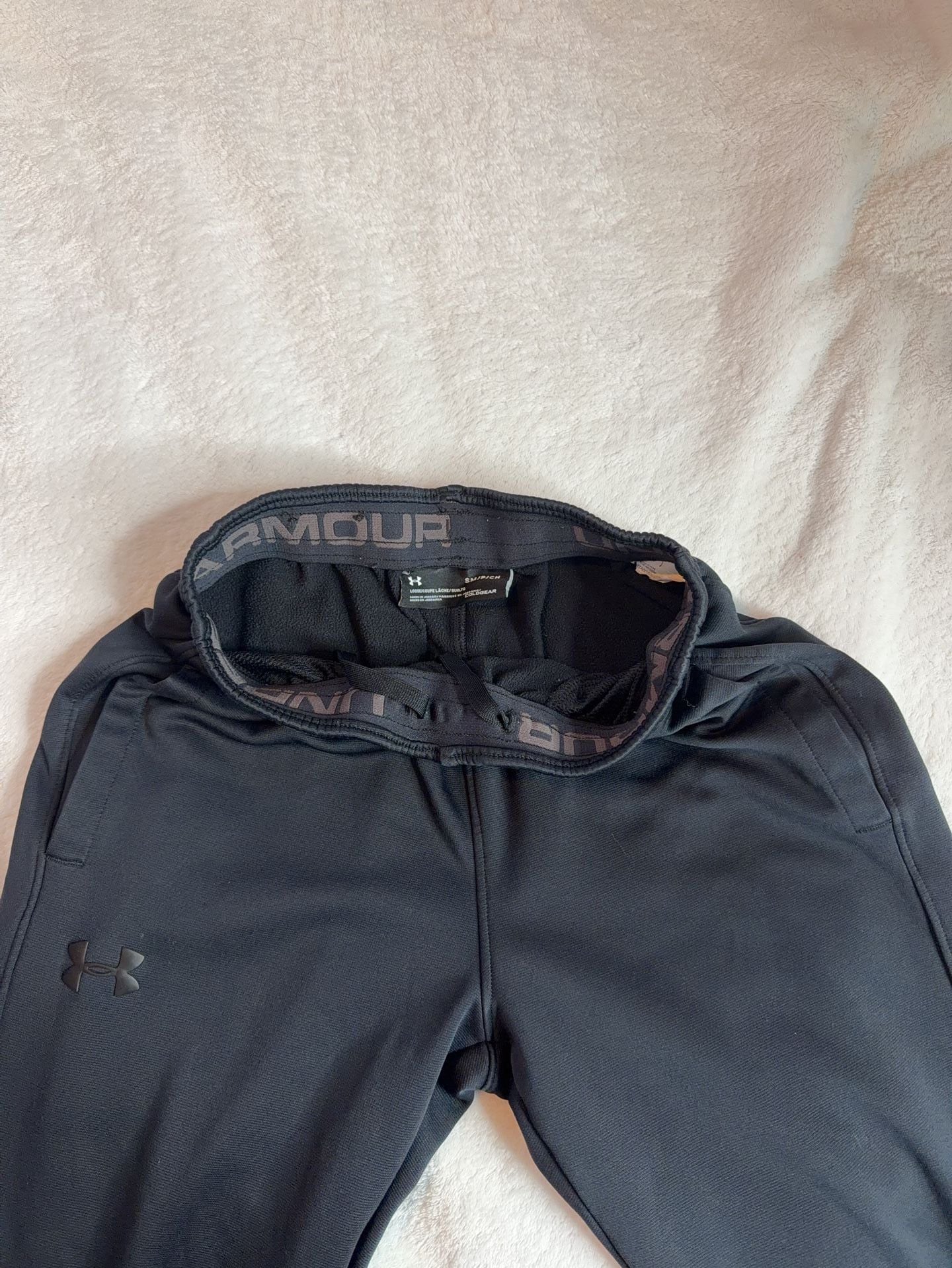 Under Armour ColdGear Fleece Joggers Size S 4