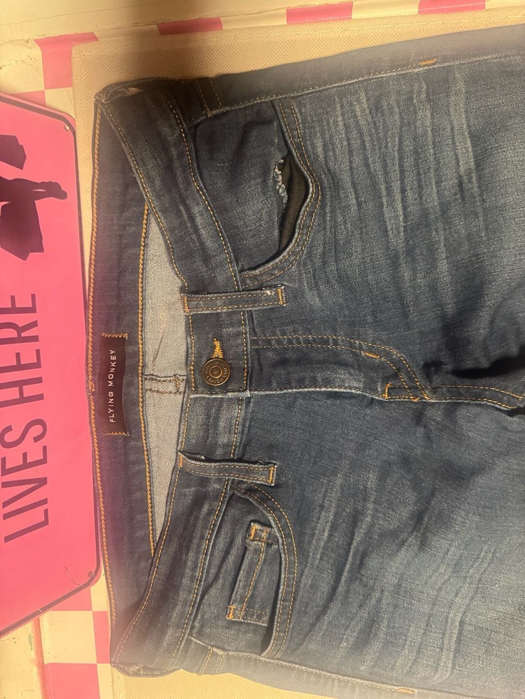 Flying Monkey Size 27 Skinny Jeans 4