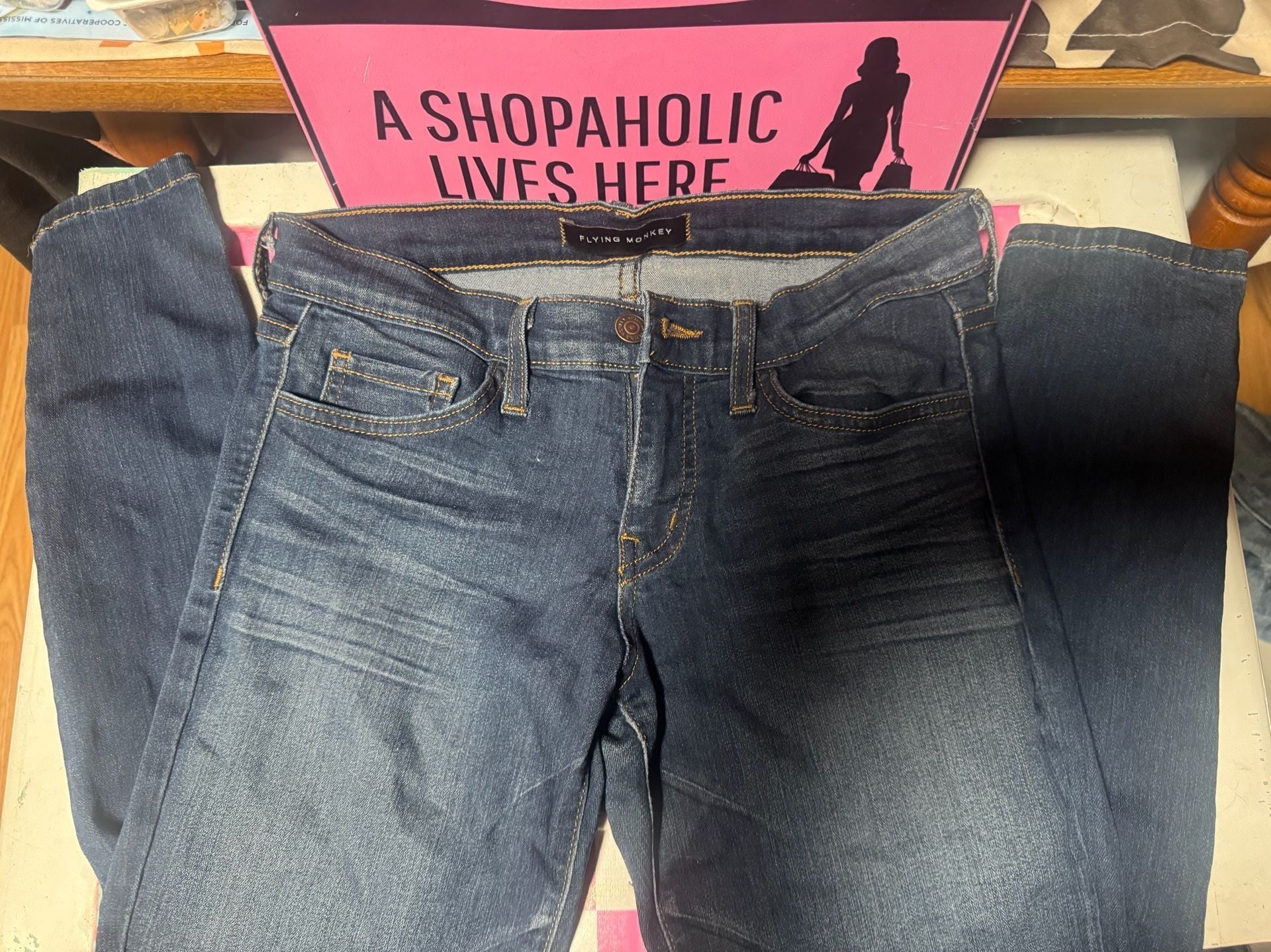Flying Monkey Size 27 Skinny Jeans 7