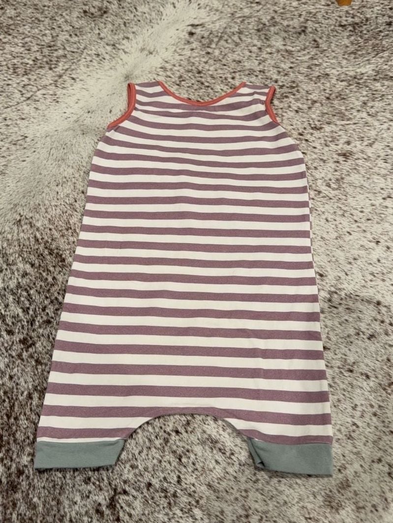 RAGS Rise and Shine Striped Romper Size 2T 3