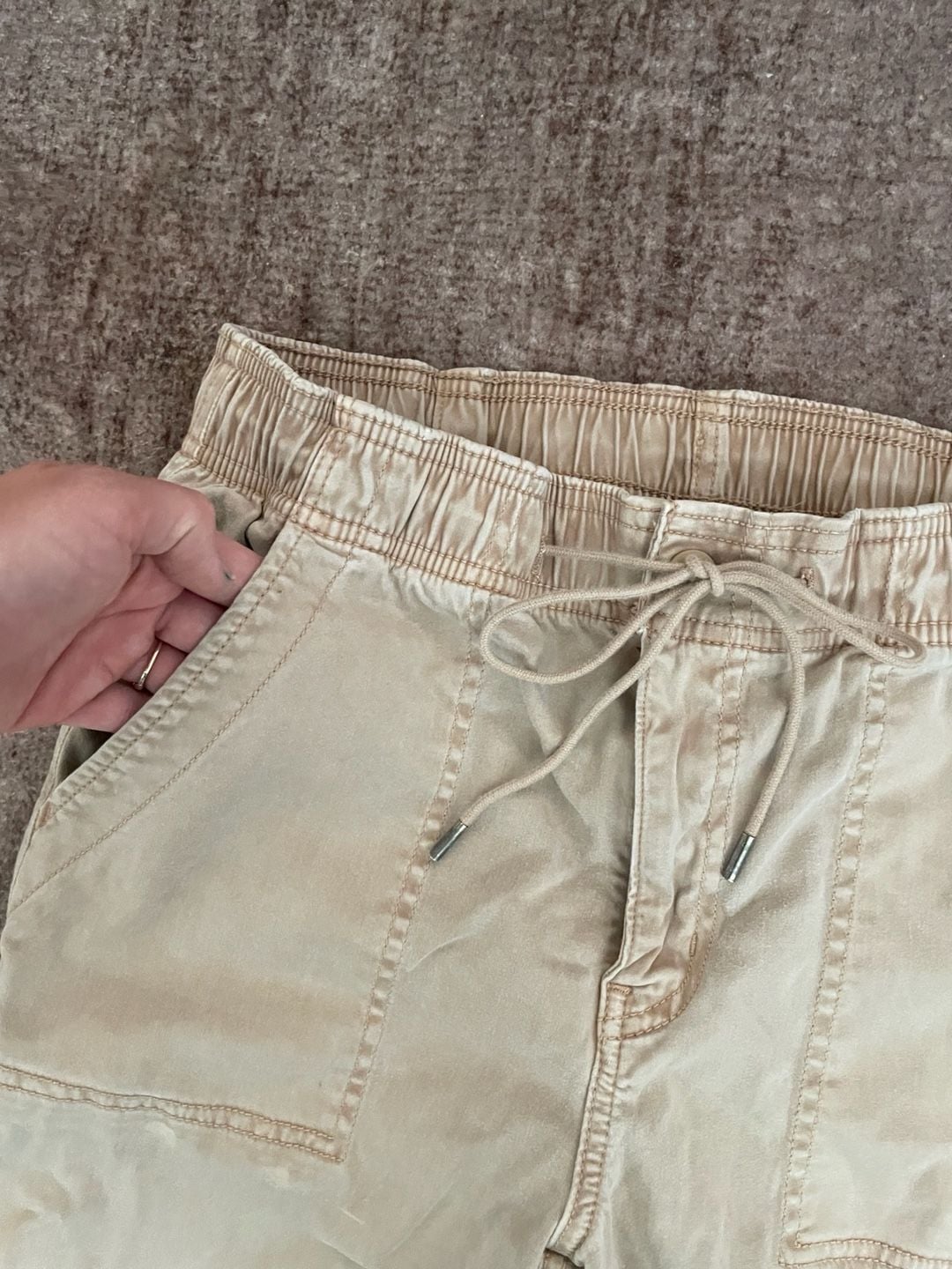 American Eagle Next Level Stretch Jogger Pants Size 10 Long 3