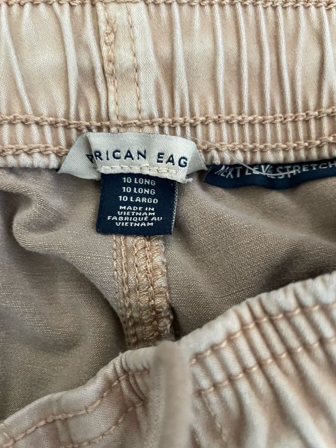 American Eagle Next Level Stretch Jogger Pants Size 10 Long 5