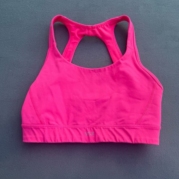 Victoria's Secret The Player Open-Back Sport Bra Pink Size S/P