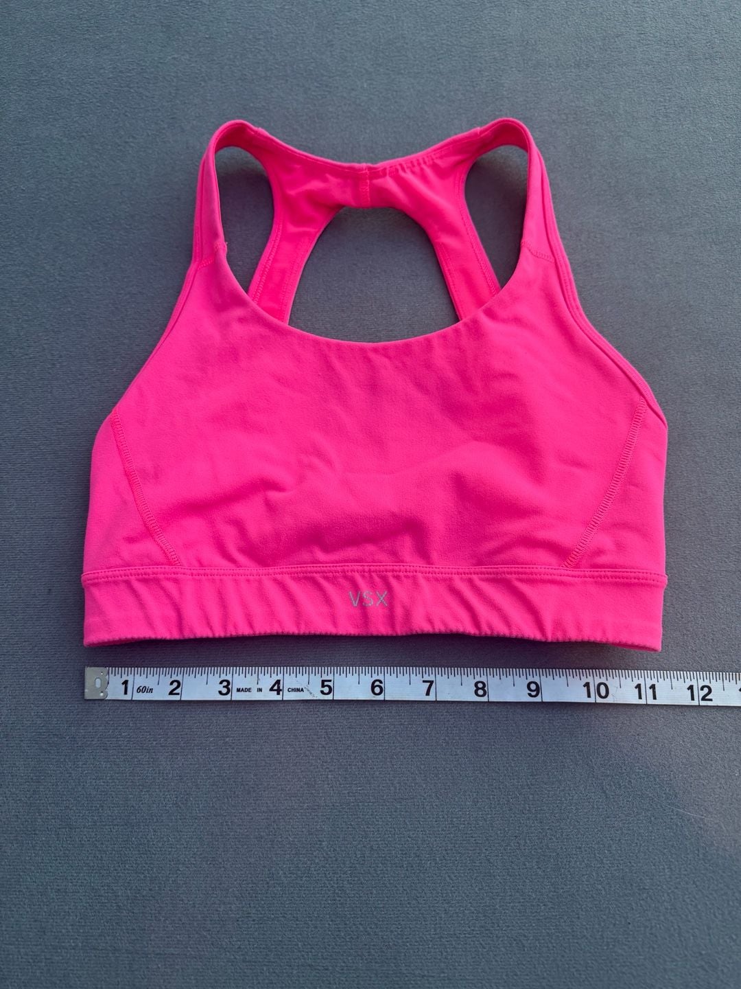 Victoria's Secret The Player Open-Back Sport Bra Pink Size S/P 6